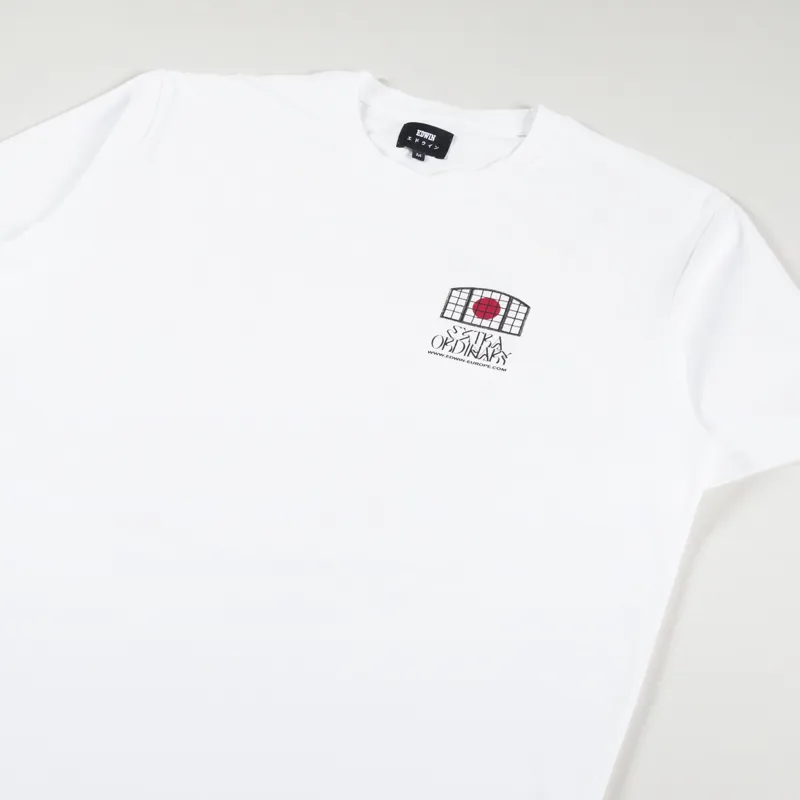 Edwin Extra Ordinary T Shirt White-3