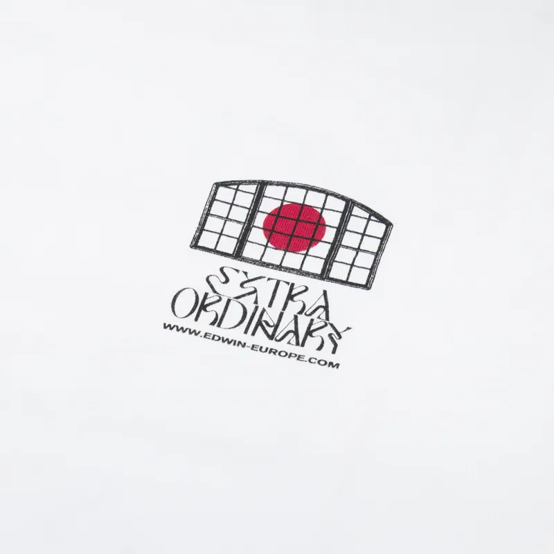 Edwin Extra Ordinary T Shirt White-5