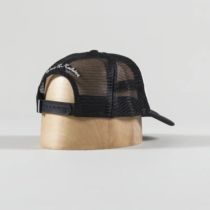 Deus Ex Machina Extrmity Trucker Cap Black-2