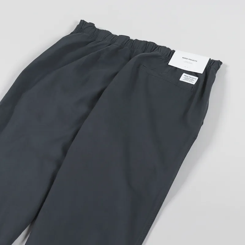 Norse Projects Ezra Light Twill Pants Slate Grey-6