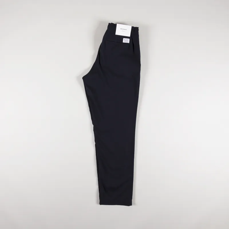 Norse Projects Ezra Light Stretch Pants Dark Navy-2