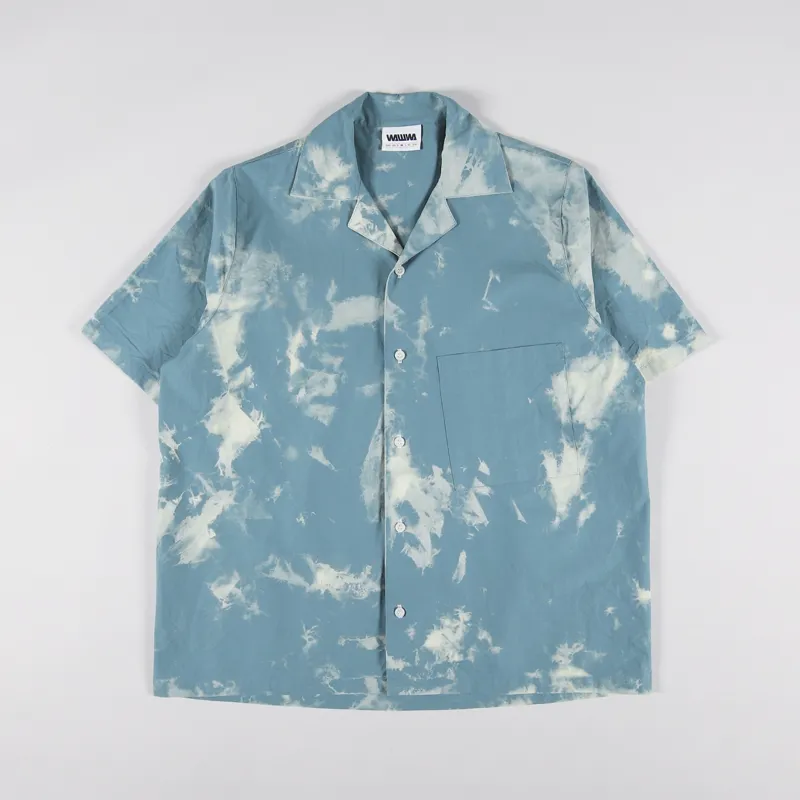 WAWWA Ezra Shirt Sky Camo Blue