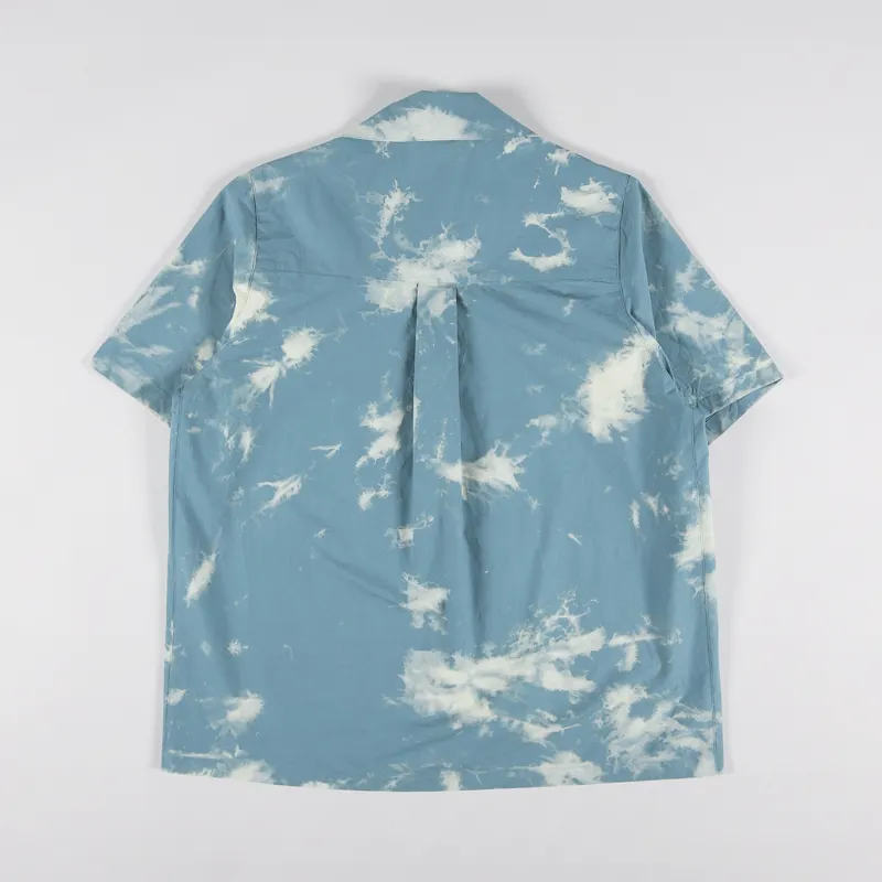 WAWWA Ezra Shirt Sky Camo Blue-1