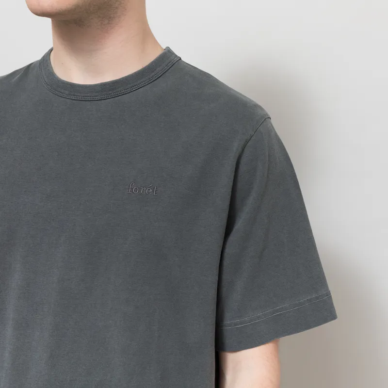 Foret Park Loose Fit T Shirt Black-4