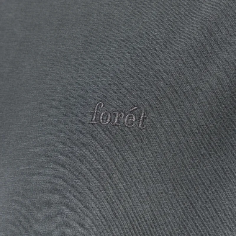 Foret Park Loose Fit T Shirt Black-5