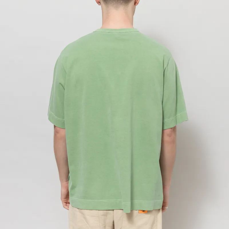 Foret Park Loose Fit T Shirt Vibrant Moss-2