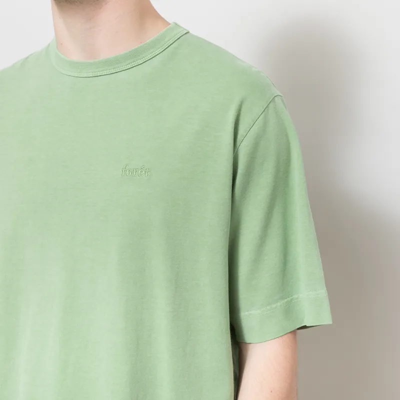 Foret Park Loose Fit T Shirt Vibrant Moss-4