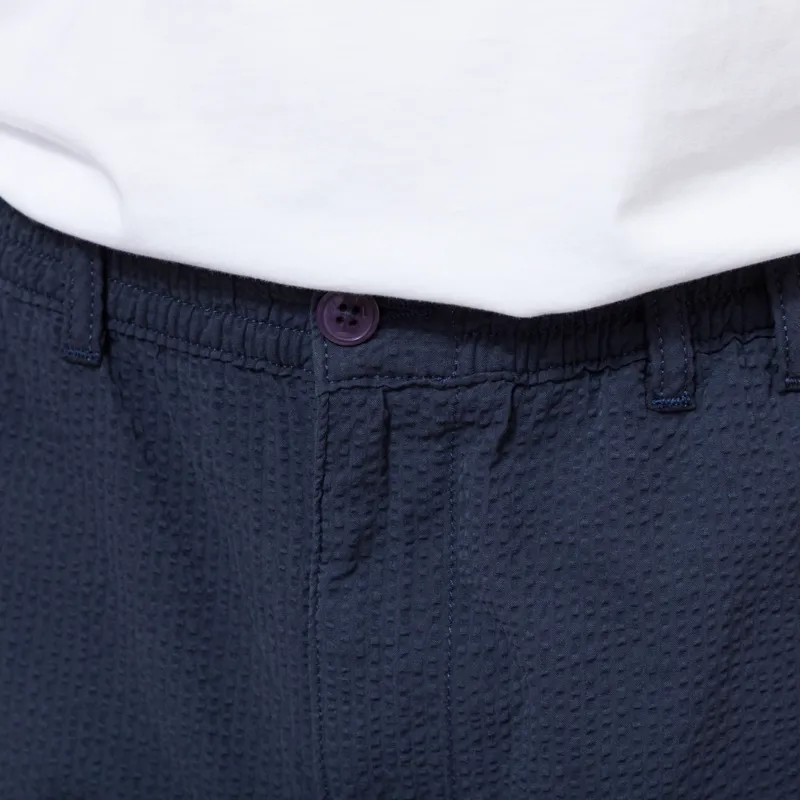 Foret Calm Seersucker Pants Navy-6