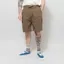 Foret Hush Seersucker Shorts Stone