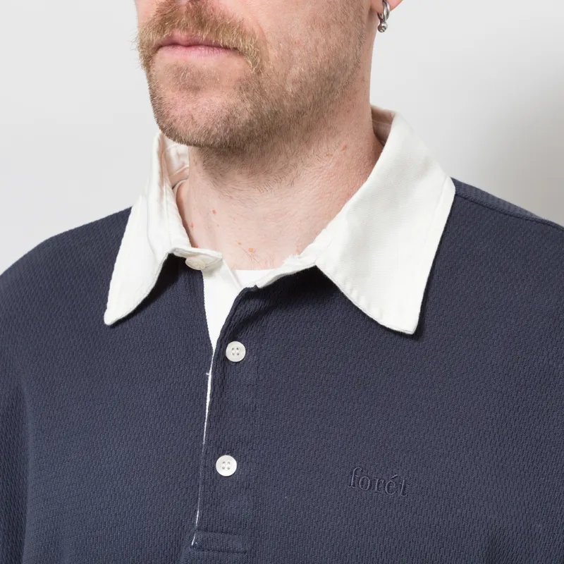 Foret Match Rugby Structured Sweatshirt Navy-5