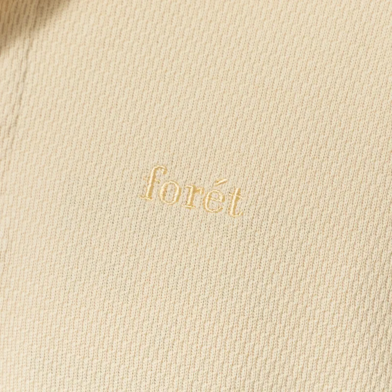 Foret Match Rugby Structured Sweatshirt Vintage Yellow-8