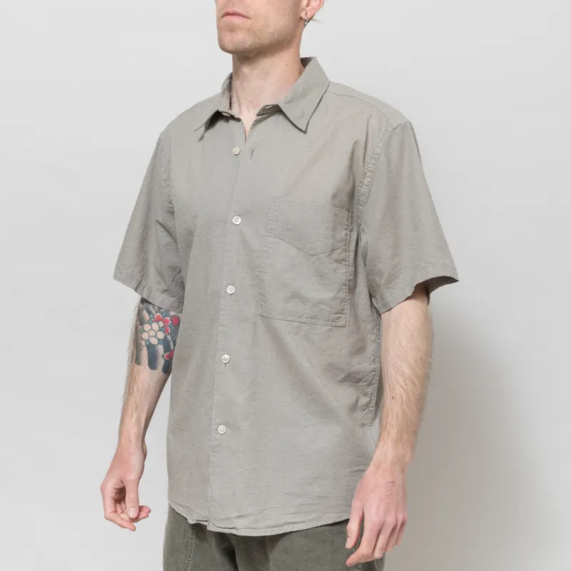 Foret Salt Cotton Linen Shirt Sand-1