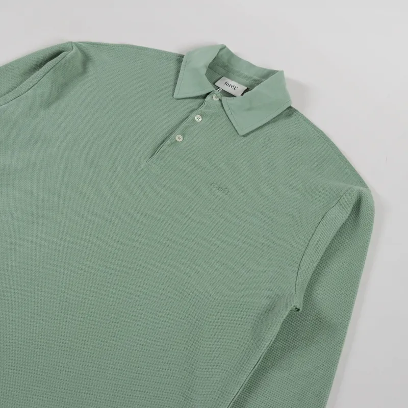 Foret Herb Textured Polo Green-2