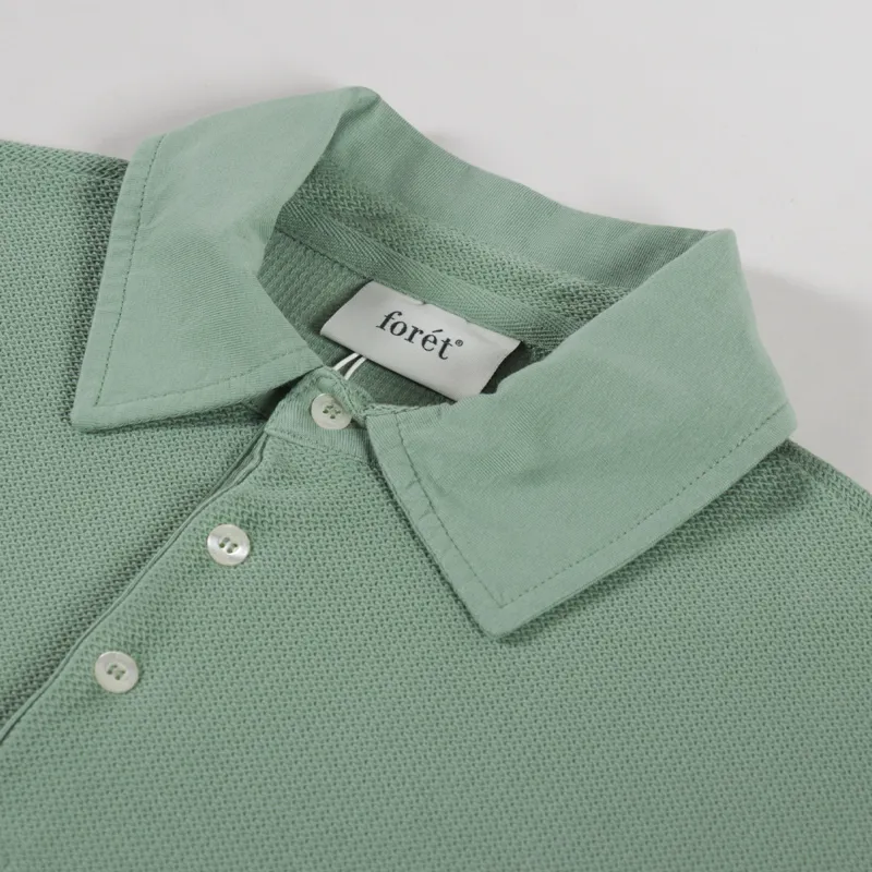 Foret Herb Textured Polo Green-4