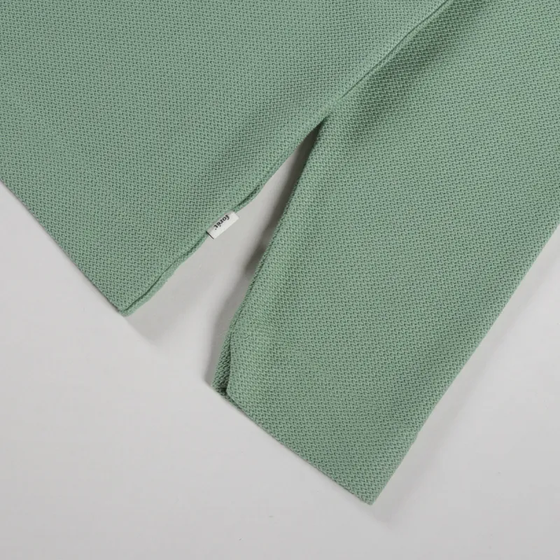 Foret Herb Textured Polo Green-7