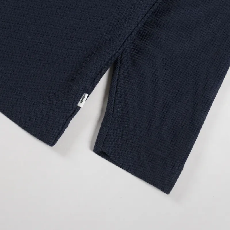 Foret Herb Textured Polo Navy-6
