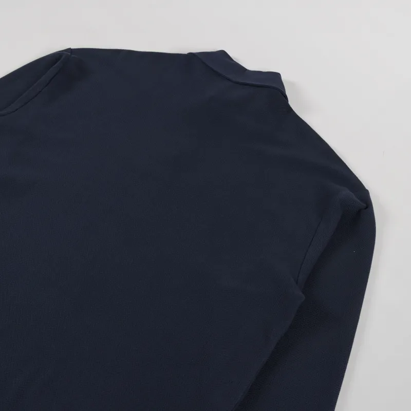 Foret Herb Textured Polo Navy-3
