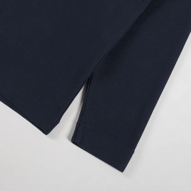 Foret Herb Textured Polo Navy-7