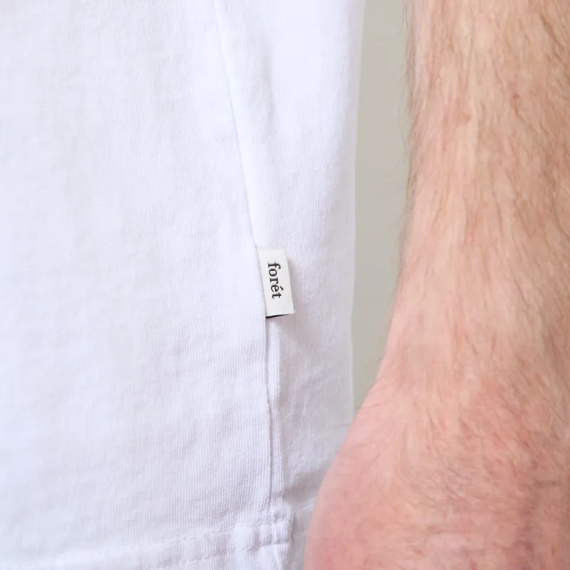 Foret Perch T Shirt White-4