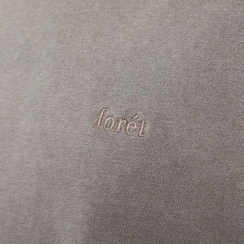 Foret Noon Pigment Dyed Sweatshirt Wood-3