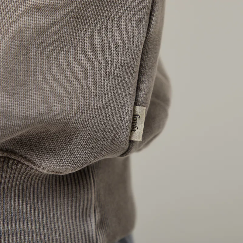 Foret Noon Pigment Dyed Sweatshirt Wood-5