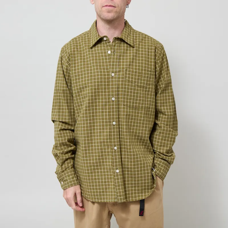 Foret Ridge Regular Fit Flannel Shirt Thyme Check