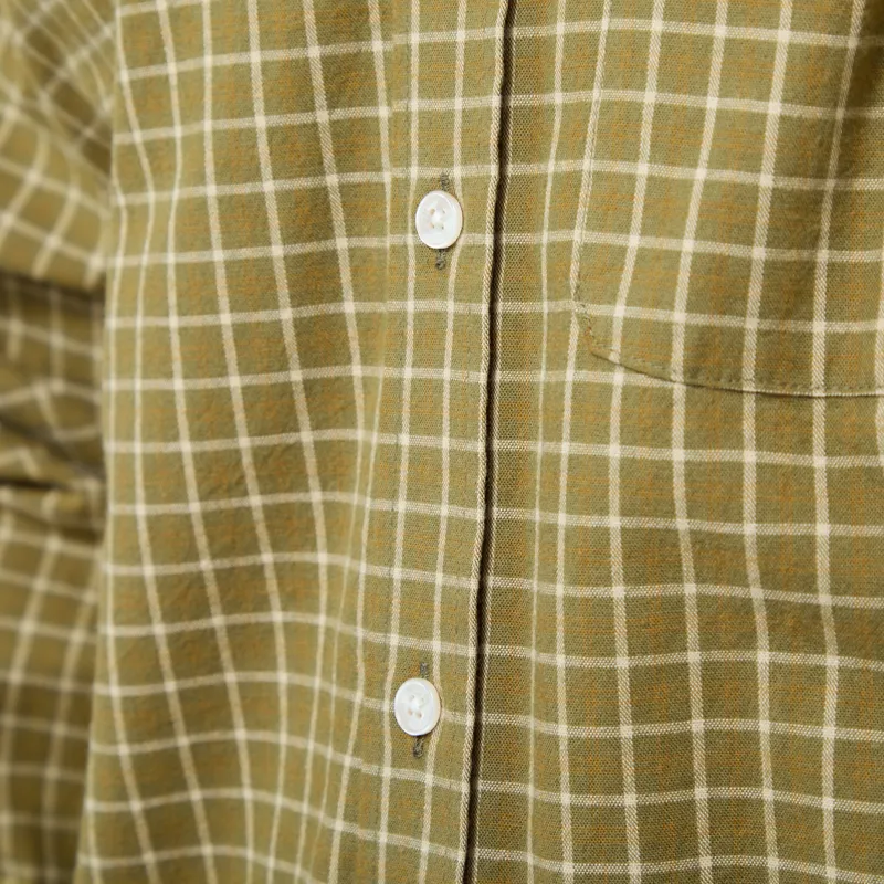 Foret Ridge Regular Fit Flannel Shirt Thyme Check-6