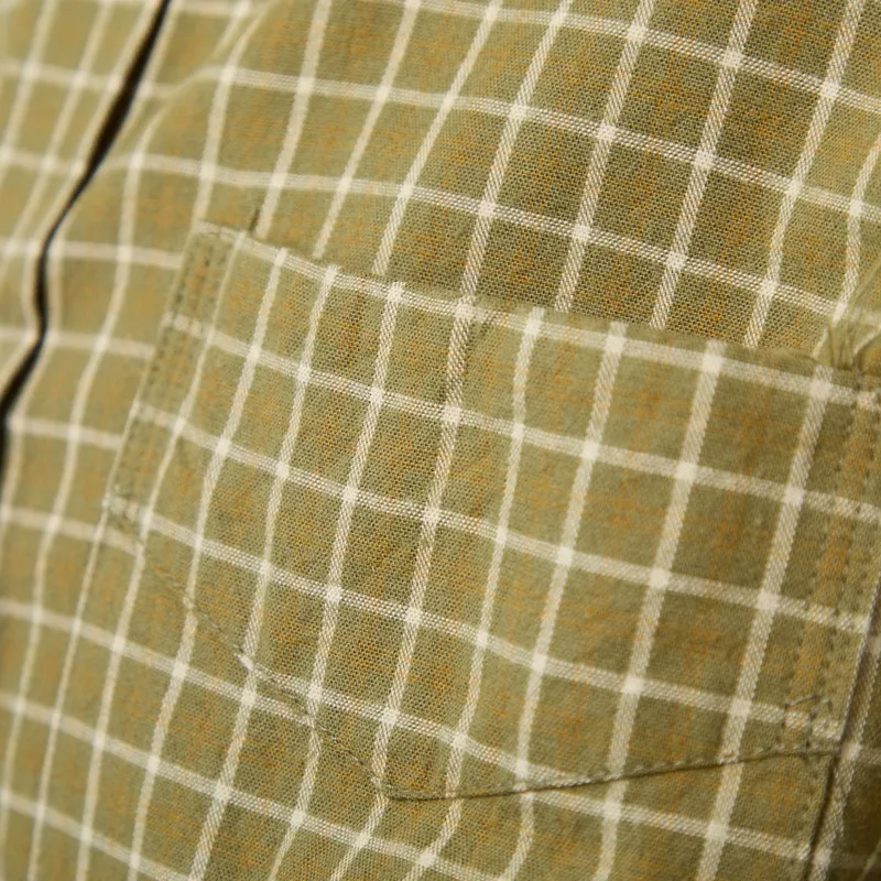 Foret Ridge Regular Fit Flannel Shirt Thyme Check-7