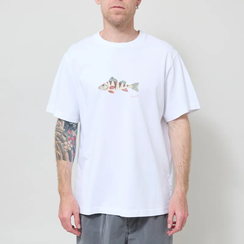 Foret Bait T Shirt White
