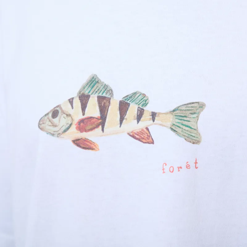 Foret Bait T Shirt White-3