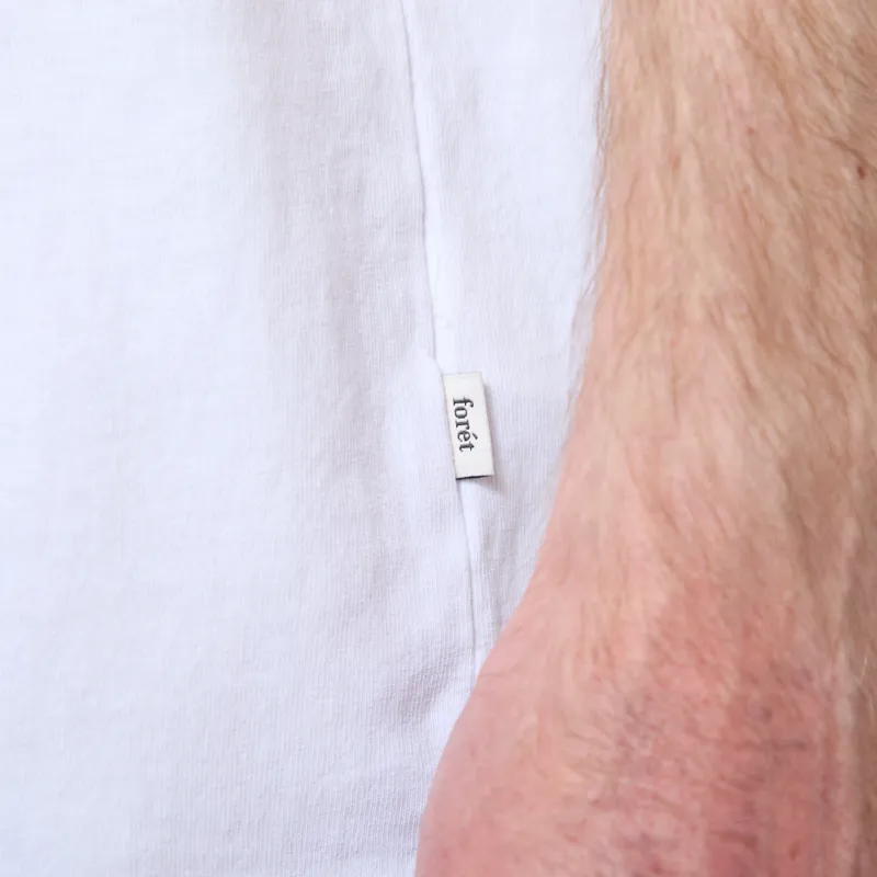 Foret Bait T Shirt White-4