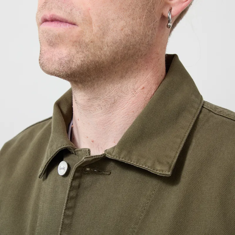Foret Forager Twill Jacket Army-3