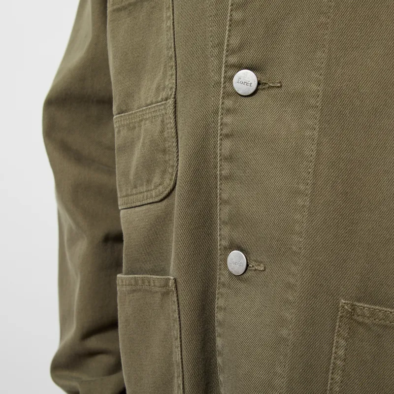 Foret Forager Twill Jacket Army-5