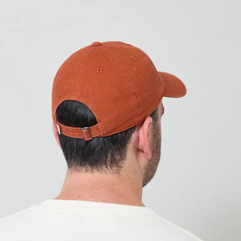 Foret Tree Washed Herringbone Cap Brown-2