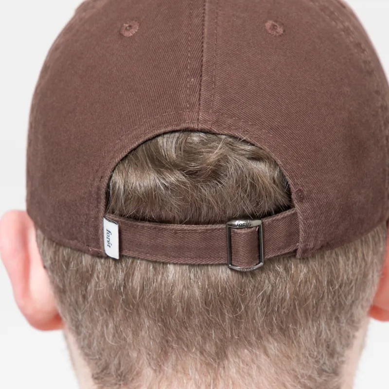 Foret Hawk Washed Cap Brown-4
