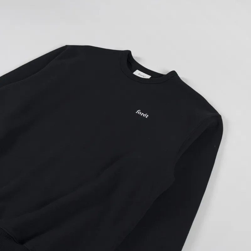 Foret Noon Sweatshirt Black-2