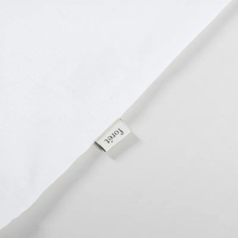 Foret Amber T Shirt White Black-3