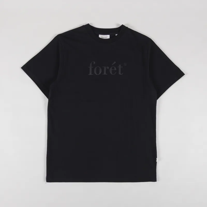 Foret Amber T Shirt Black