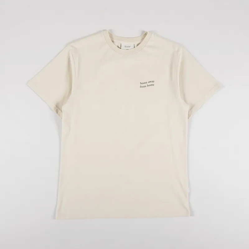 Foret Turn T Shirt Oat-1