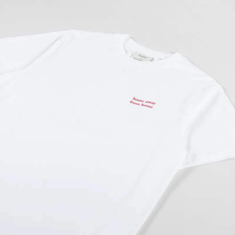 Foret Turn T Shirt White-3