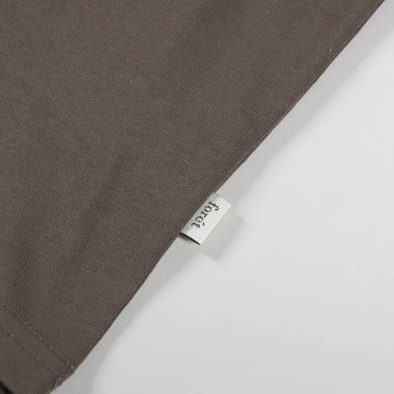 Foret Hideaway T Shirt Cold Brown Cloud-3