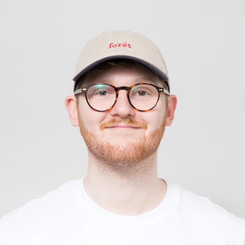 Foret Hawk Washed Two Tone Cap Khaki Navy-1