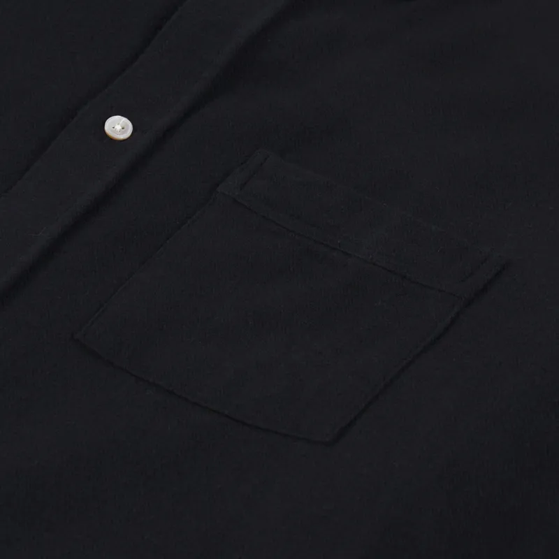 Foret Creek Flannel Shirt Black-6