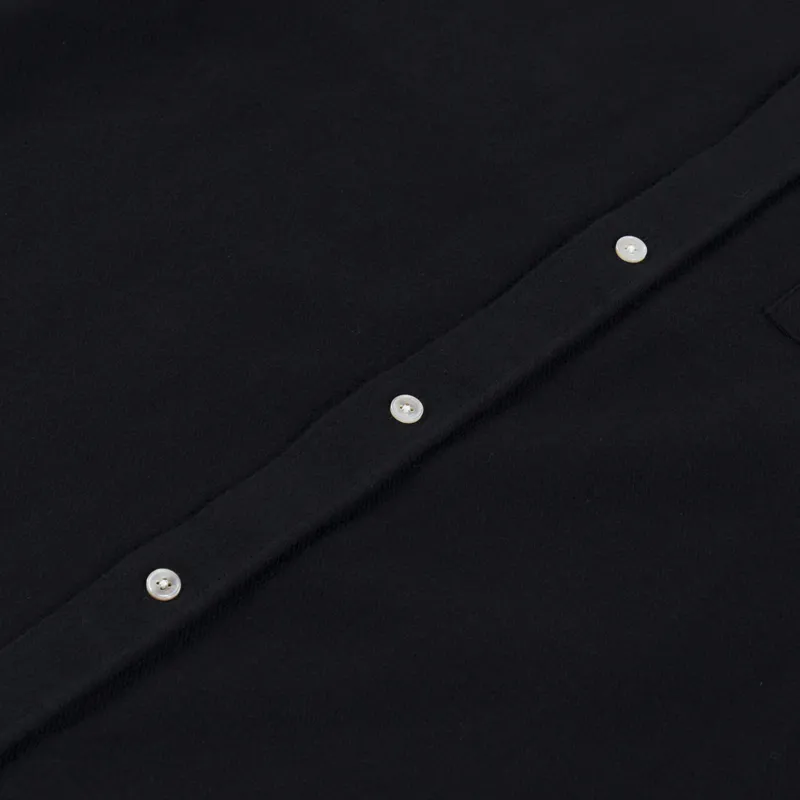 Foret Creek Flannel Shirt Black-5