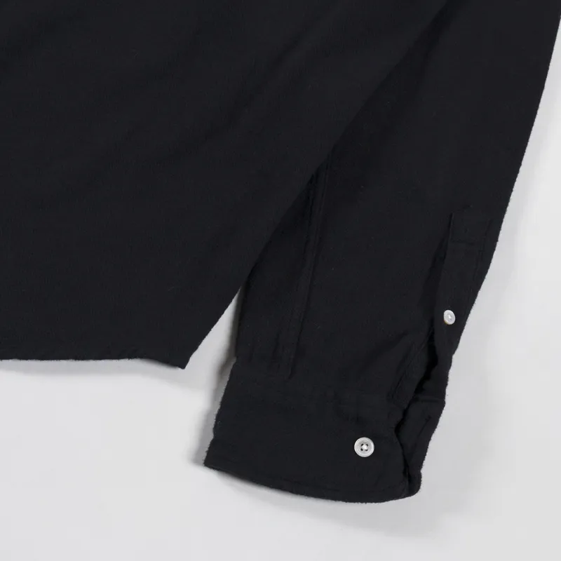 Foret Creek Flannel Shirt Black-7