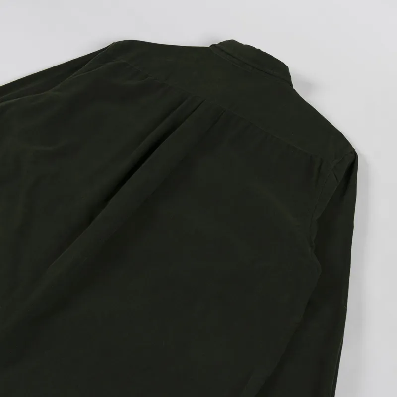 Foret River Corduroy Shirt Dark Green-3