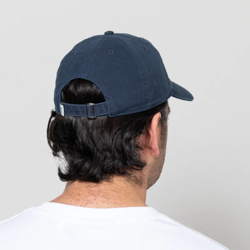 Foret Fish Cap Washed Navy-2