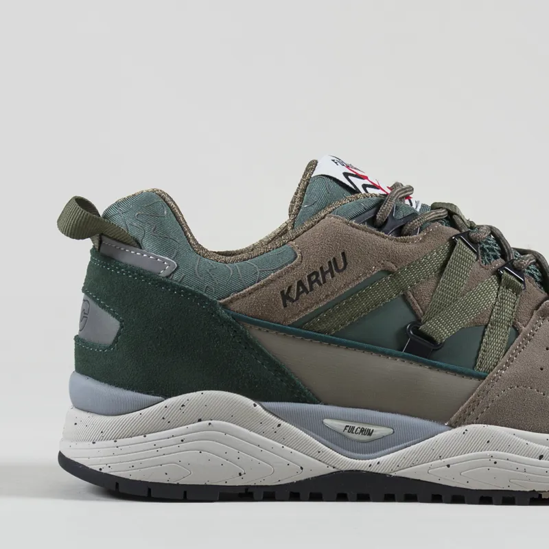 Karhu Fusion XC Mount Saana Waterproof Shoes Smoke Pine Dark Forest-6