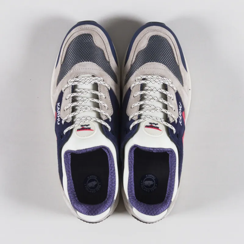 Karhu Aria 95 Shoes Silver Lining Fiery Red-6