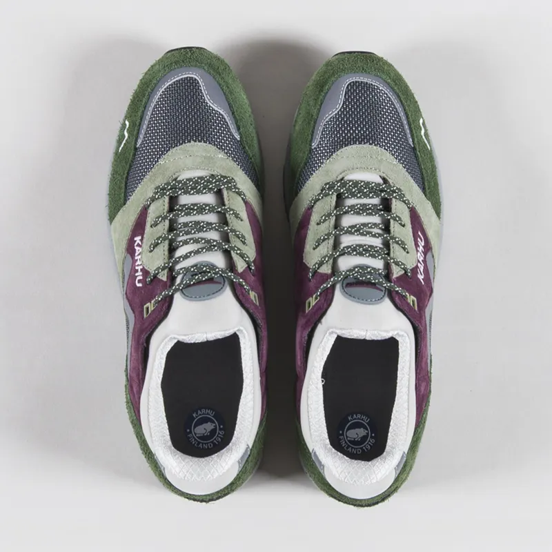 Karhu Aria 95 Shoes Bronze Green Fig-6